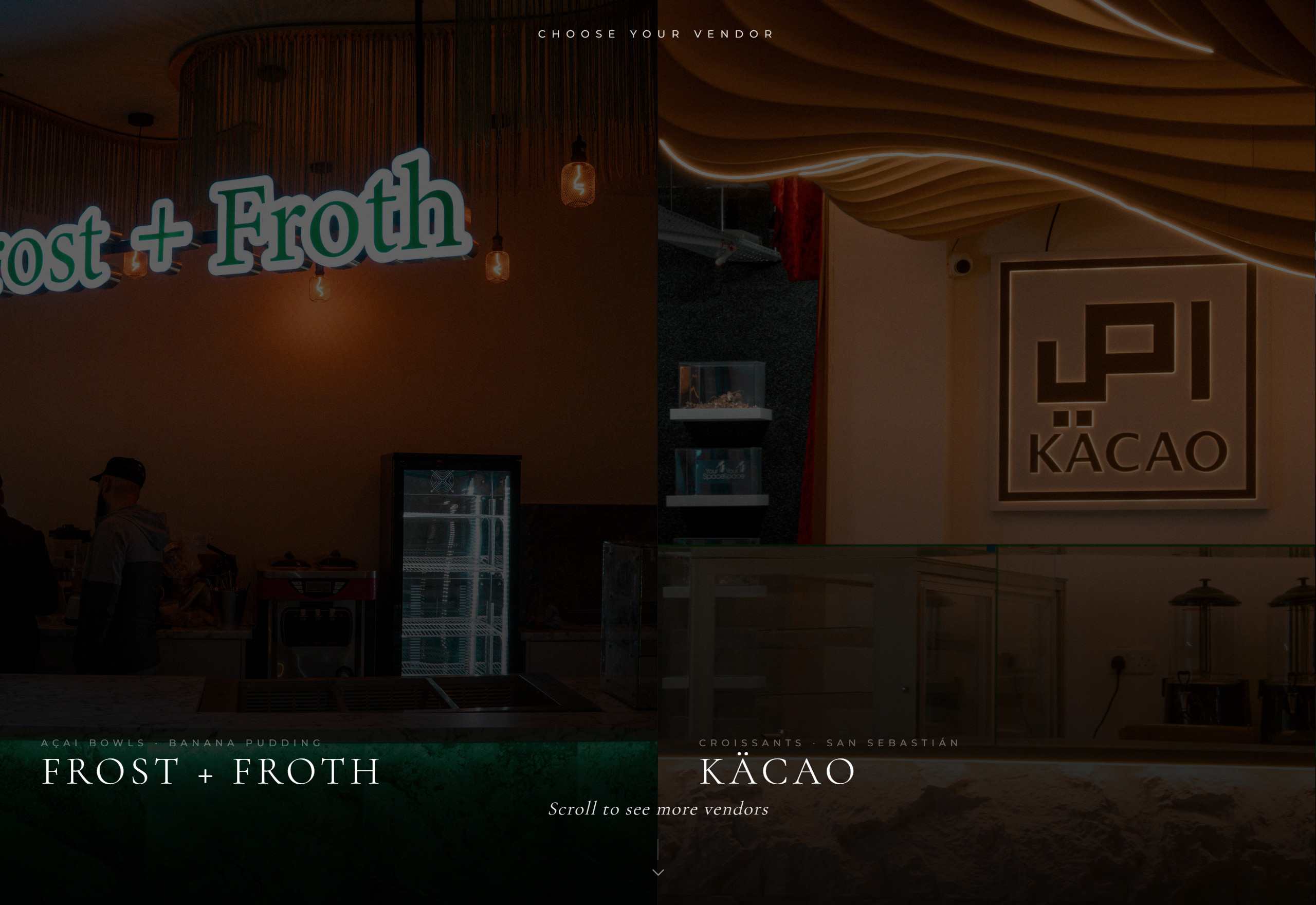AQ Foodhall — Hospitality / Food Hall