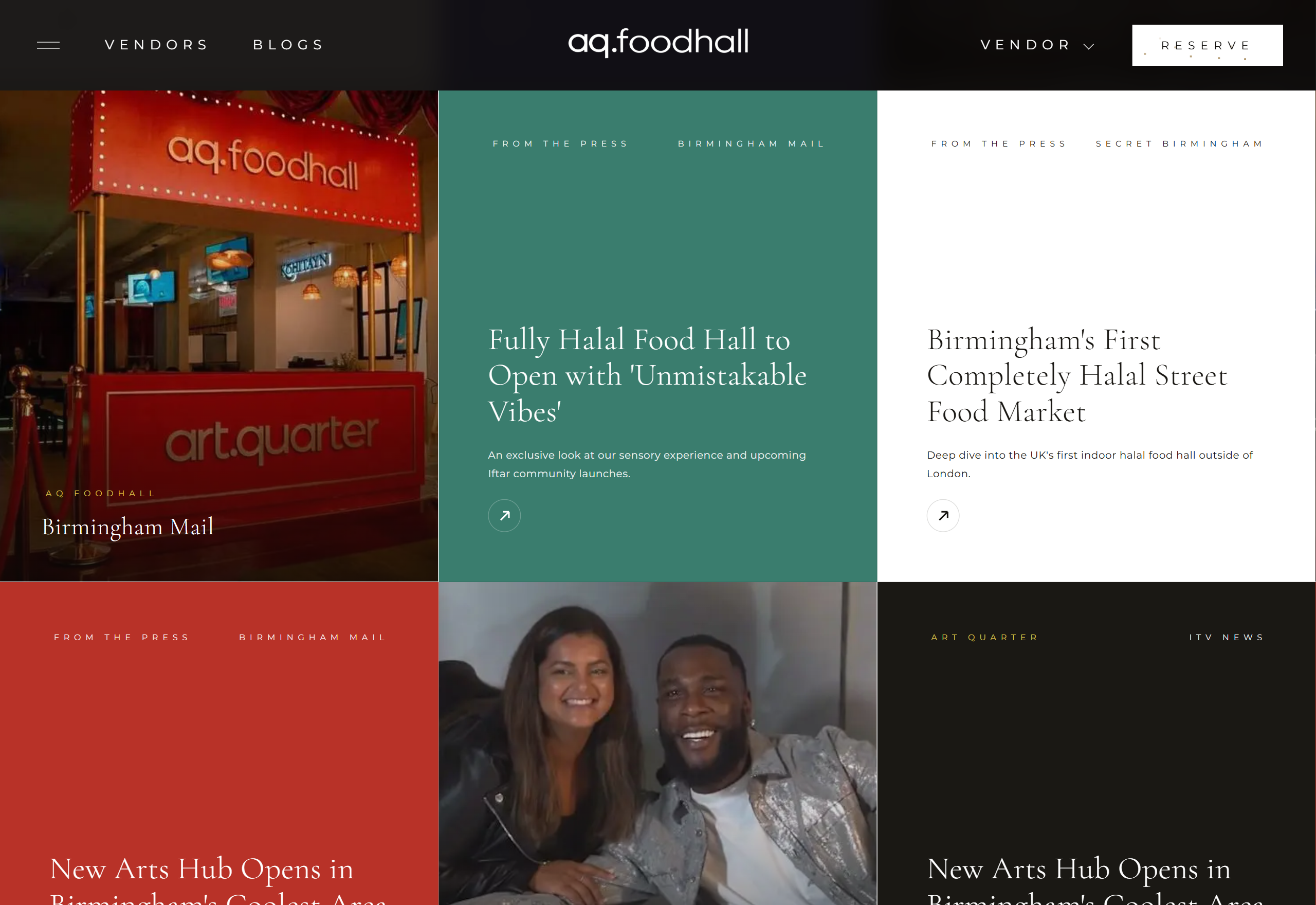 AQ Foodhall detail