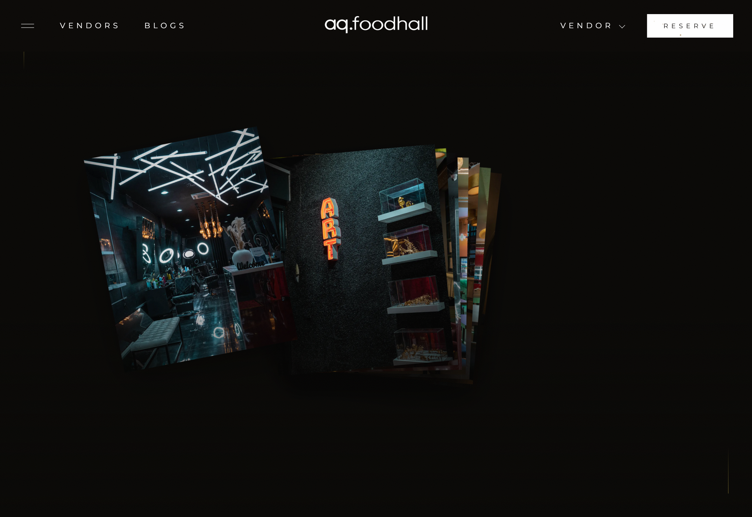 AQ Foodhall detail