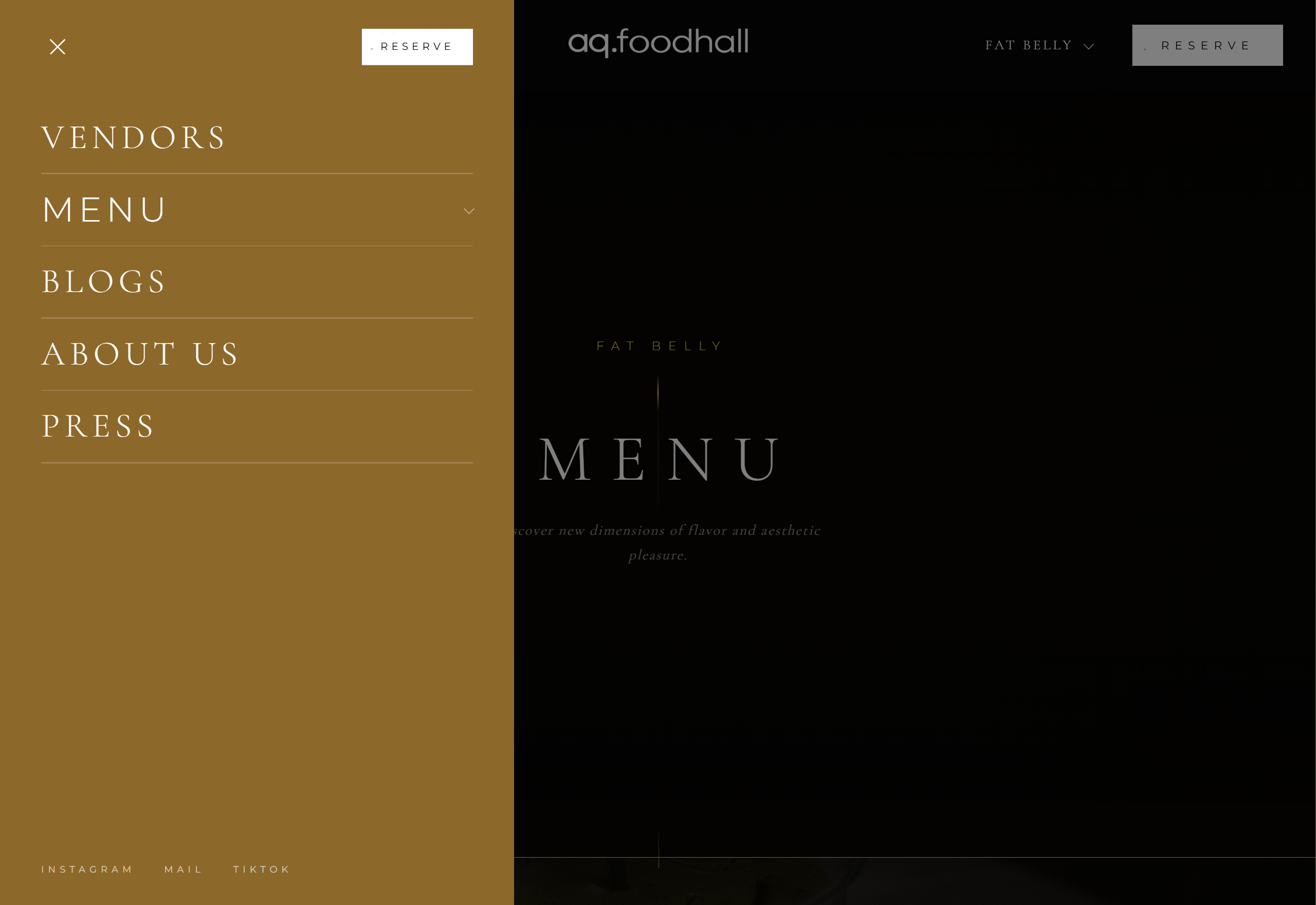 AQ Foodhall detail
