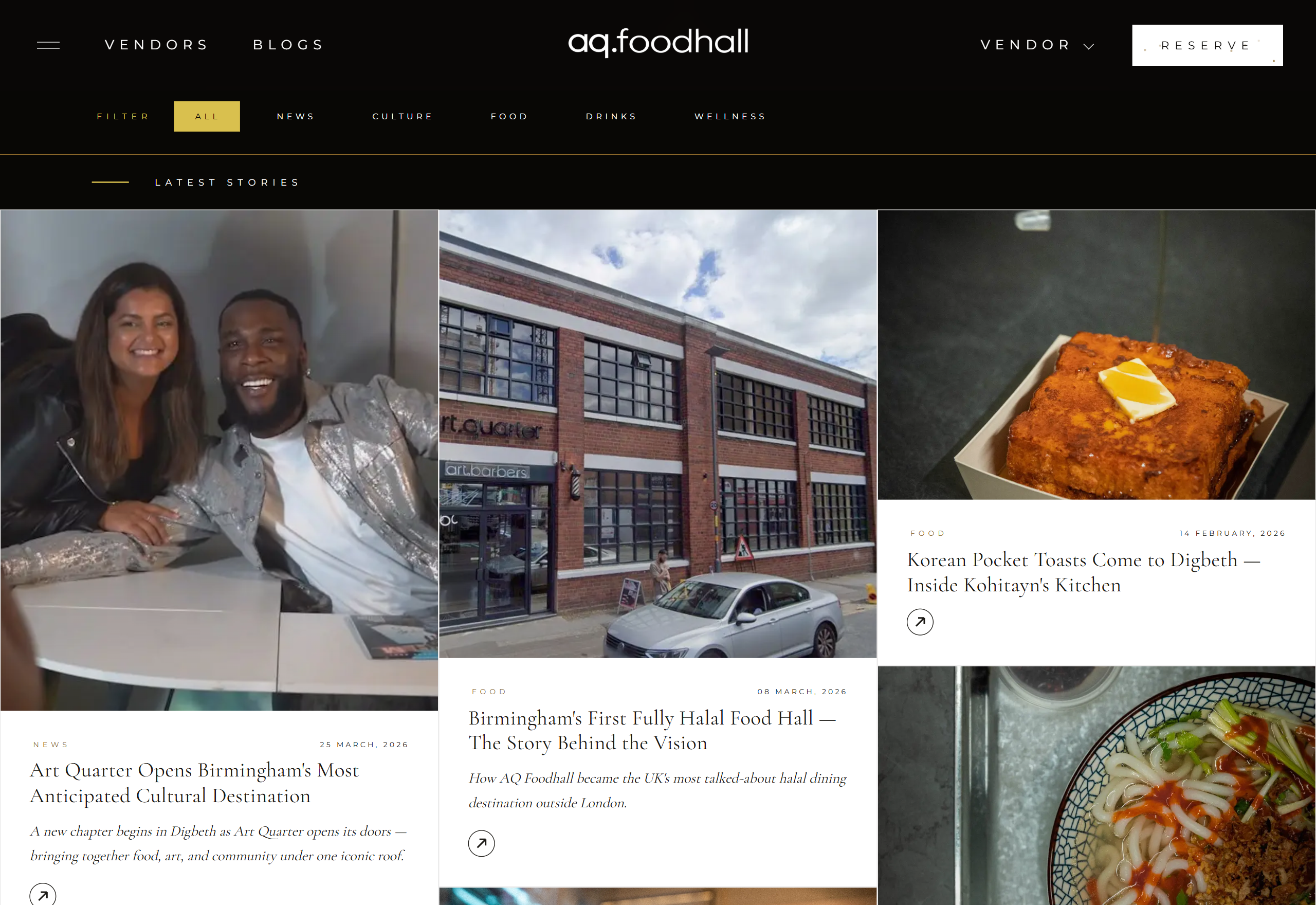 AQ Foodhall detail