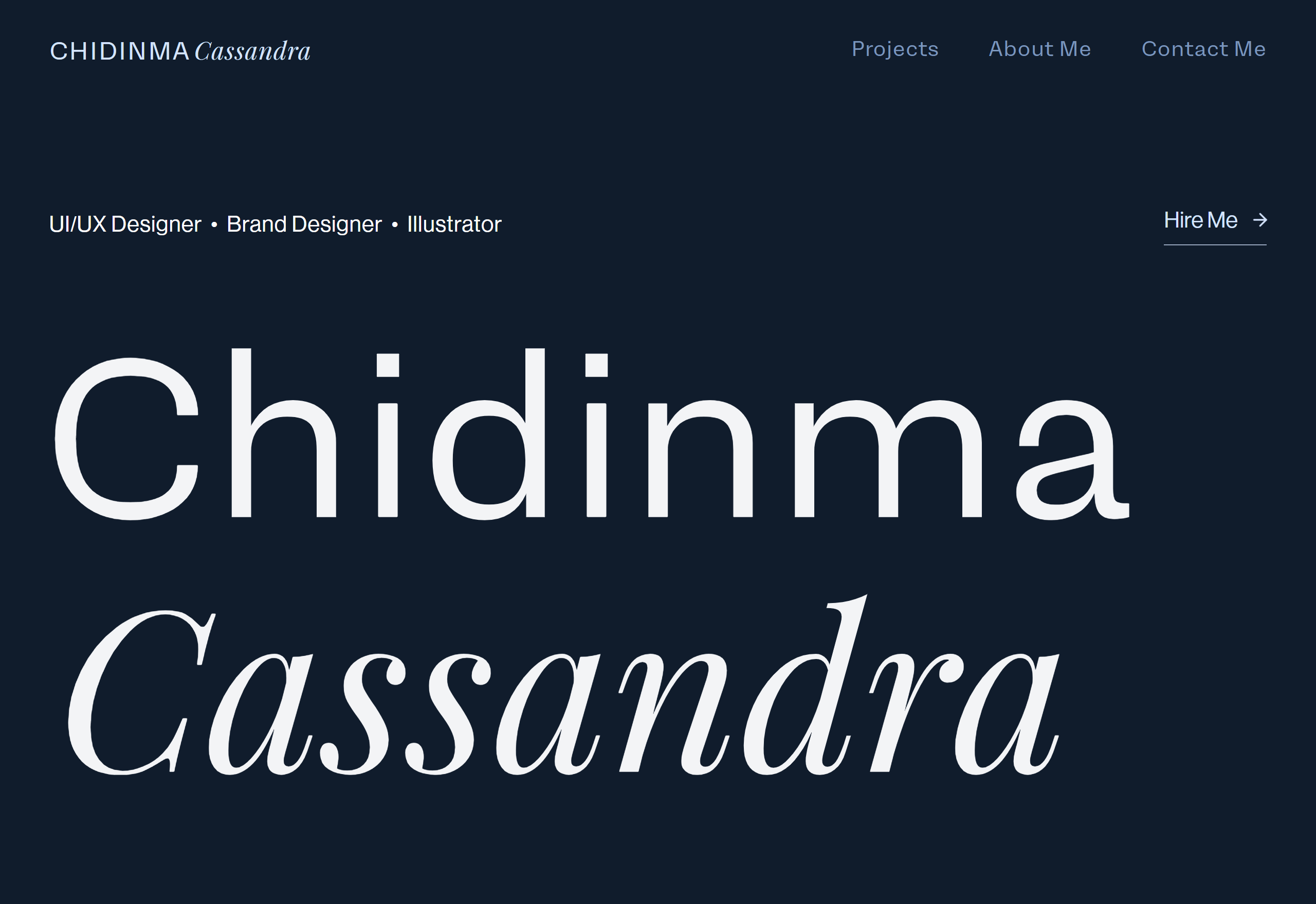 The Kassandra detail