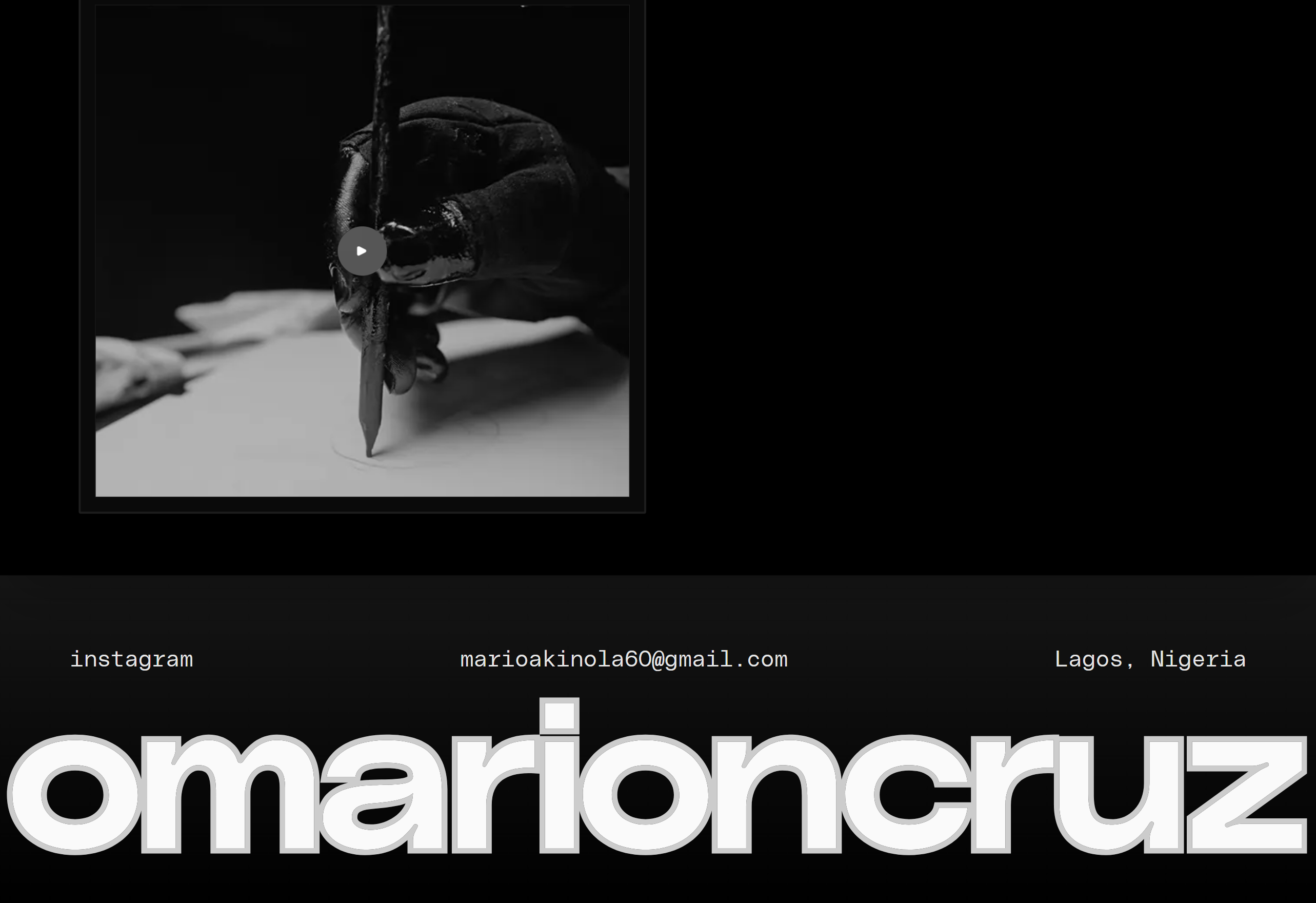Omarion Cruz detail