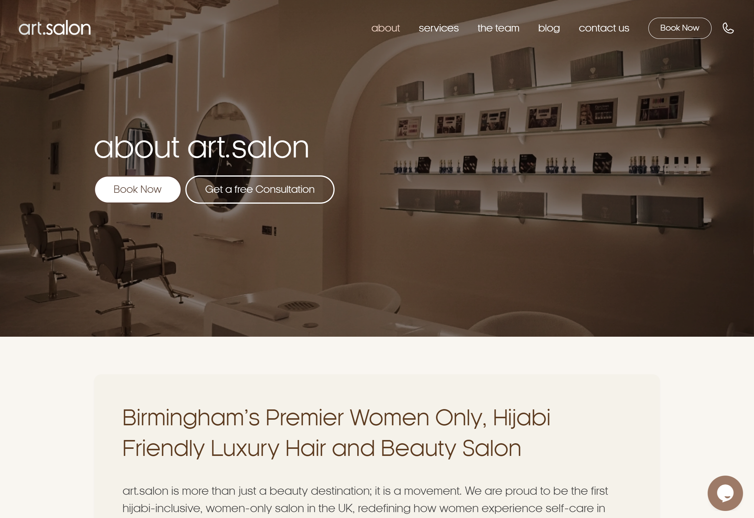 art.salon detail