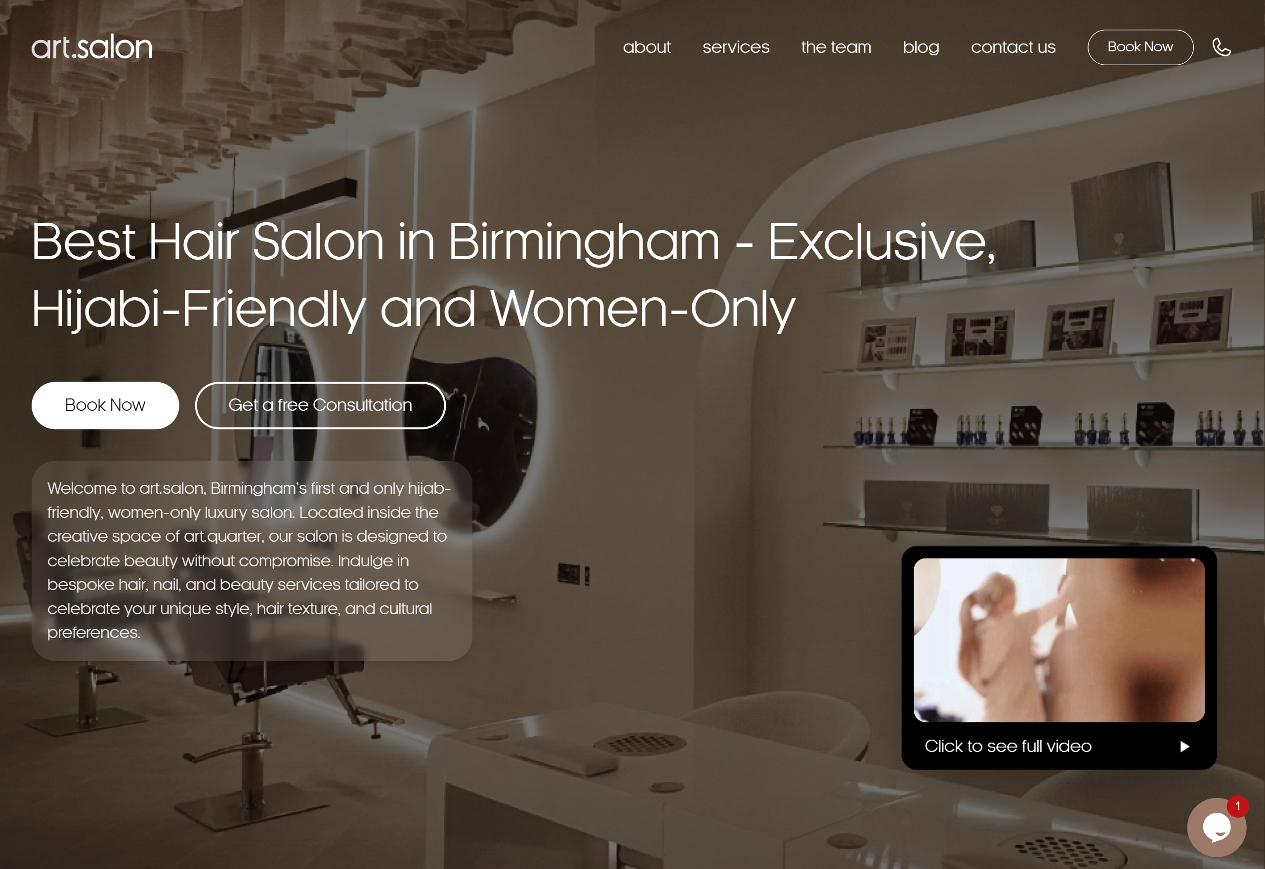 art.salon — Beauty / Salon